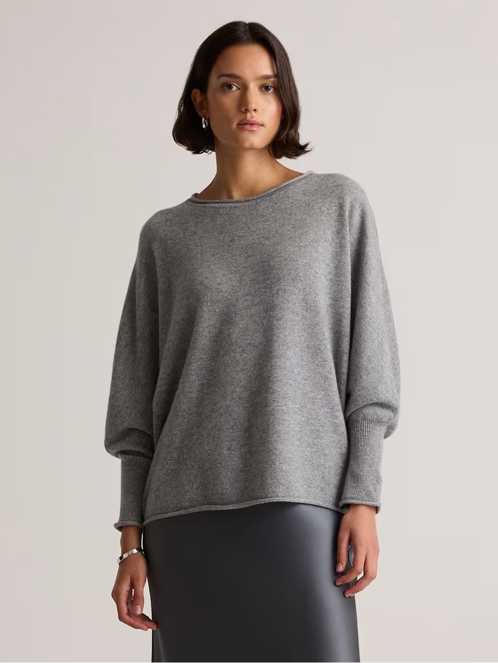 Quince Mongolian Cashmere Batwing Sweater Size S/M